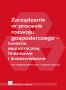 Okładka w czerwonym kolorze z logo wydziału zarządzania